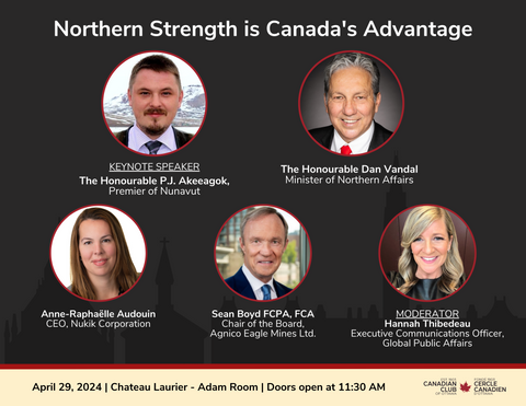 Northern Strength is Canada's Advantage