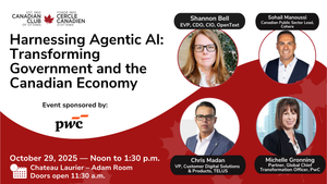 Harnessing Agentic AI: Transforming Government and the Canadian Economy